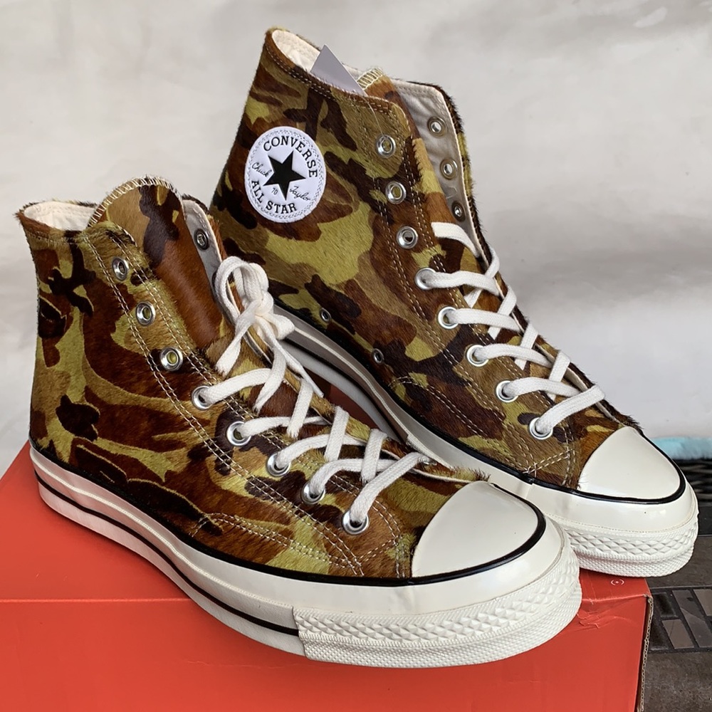 CONVERSE CHUCK 70 HI GREEN/BLACK/EGRET MEN’S